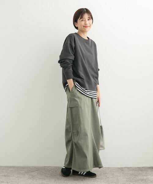 URBAN RESEARCH DOORS / アーバンリサーチ ドアーズ スウェット | 『UR GREEN』コンパクトスウェットプルオーバー | 詳細20