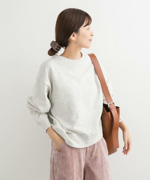URBAN RESEARCH DOORS / アーバンリサーチ ドアーズ スウェット | 『UR GREEN』コンパクトスウェットプルオーバー | 詳細25