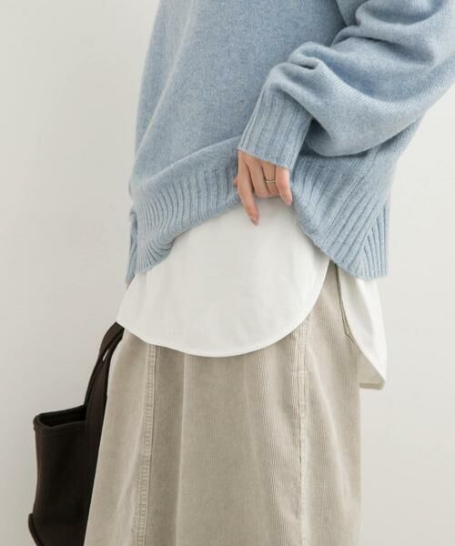 URBAN RESEARCH DOORS / アーバンリサーチ ドアーズ Tシャツ | USAコットンラウンドヘムカットソー | 詳細4