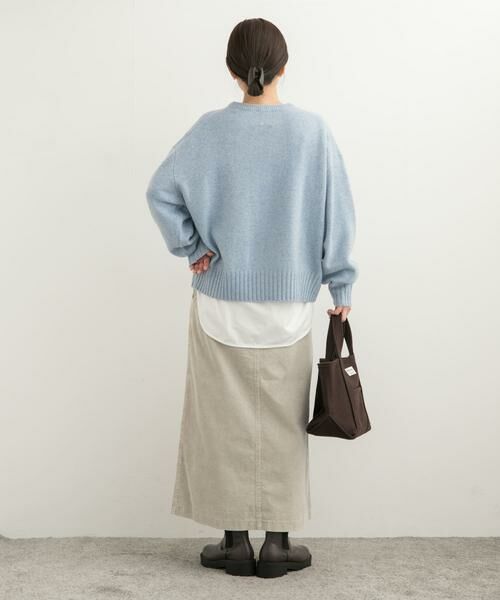 URBAN RESEARCH DOORS / アーバンリサーチ ドアーズ Tシャツ | USAコットンラウンドヘムカットソー | 詳細7