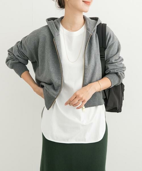 URBAN RESEARCH DOORS / アーバンリサーチ ドアーズ Tシャツ | USAコットンラウンドヘムカットソー | 詳細8