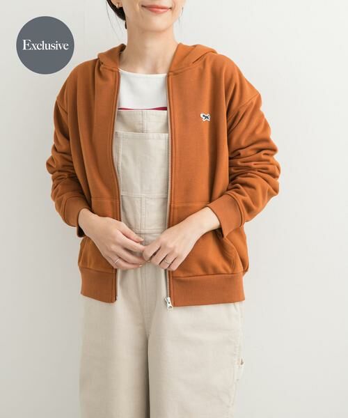 URBAN RESEARCH DOORS/アーバンリサーチ ドアーズ 『別注』PENNEYS×DOORS THE FOX 裏毛ジップパーカー キャメル M URBAN RESEARCH DOORS/アーバンリサーチ ドアーズ 『別注』PENNEYS×DOORS THE FOX 裏毛ジップパーカー キャメル M