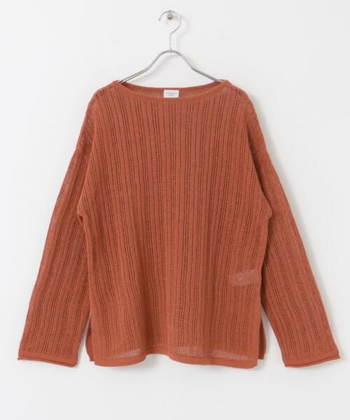 URBAN RESEARCH DOORS / アーバンリサーチ ドアーズ ニット・セーター | ウォッシャブル透かし編みニット | 詳細14