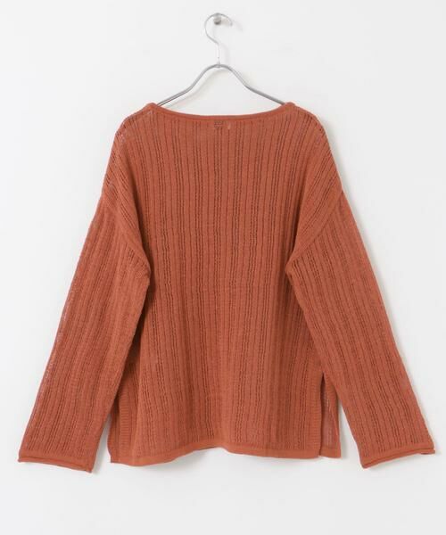 URBAN RESEARCH DOORS / アーバンリサーチ ドアーズ ニット・セーター | ウォッシャブル透かし編みニット | 詳細16