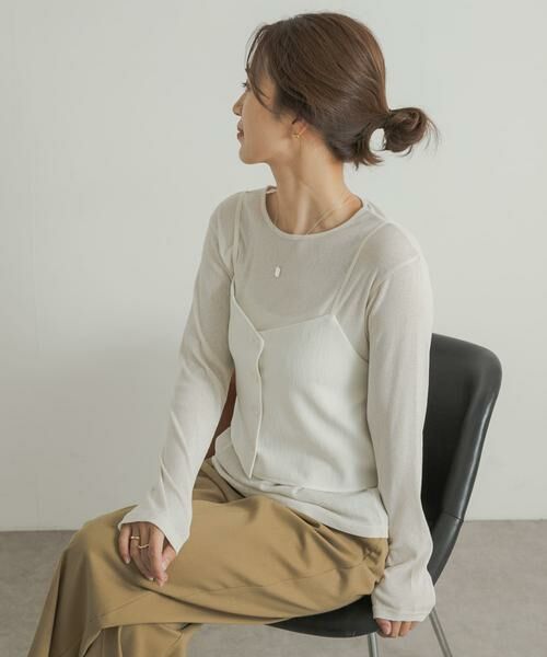 URBAN RESEARCH DOORS / アーバンリサーチ ドアーズ その他トップス | キャミソールビスチェ | 詳細2