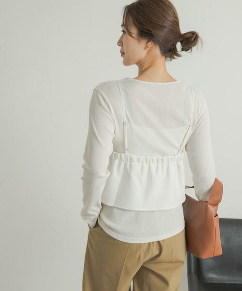 URBAN RESEARCH DOORS / アーバンリサーチ ドアーズ その他トップス | キャミソールビスチェ | 詳細7