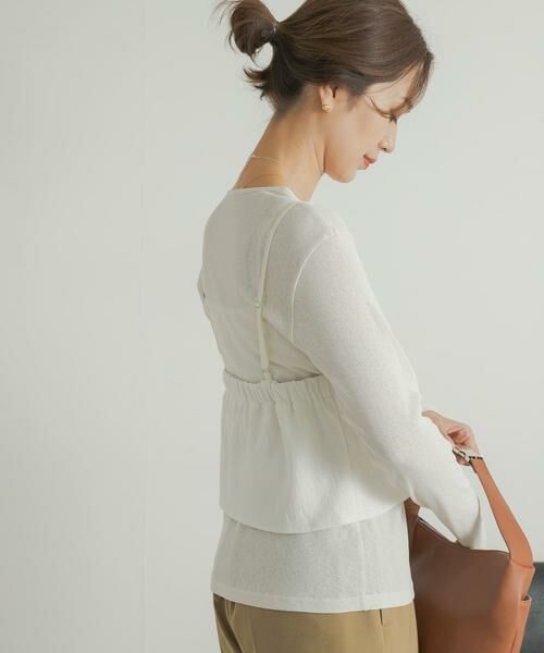 URBAN RESEARCH DOORS / アーバンリサーチ ドアーズ その他トップス | キャミソールビスチェ | 詳細8
