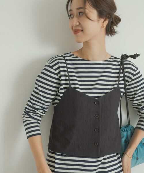 URBAN RESEARCH DOORS / アーバンリサーチ ドアーズ その他トップス | キャミソールビスチェ | 詳細15