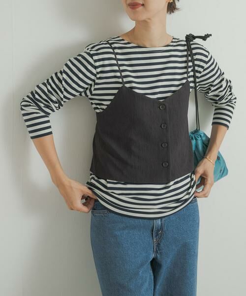 URBAN RESEARCH DOORS / アーバンリサーチ ドアーズ その他トップス | キャミソールビスチェ | 詳細24