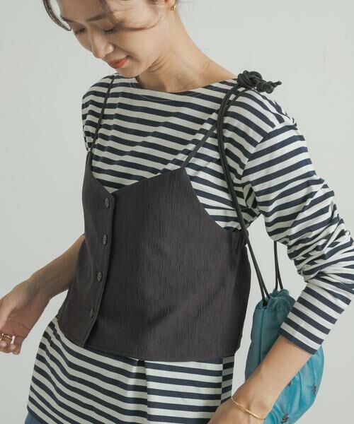 URBAN RESEARCH DOORS / アーバンリサーチ ドアーズ その他トップス | キャミソールビスチェ | 詳細25