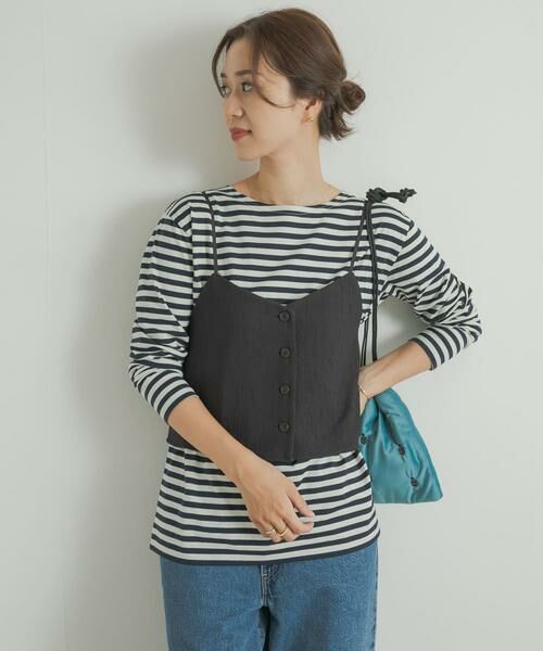 URBAN RESEARCH DOORS / アーバンリサーチ ドアーズ その他トップス | キャミソールビスチェ | 詳細17