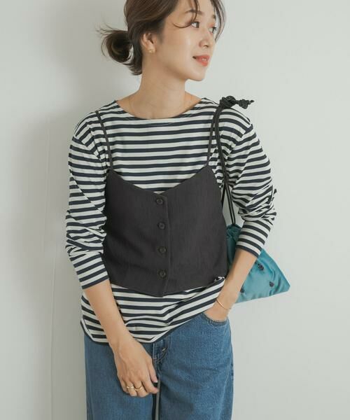 URBAN RESEARCH DOORS / アーバンリサーチ ドアーズ その他トップス | キャミソールビスチェ | 詳細18