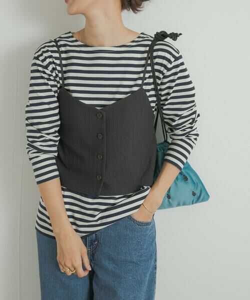 URBAN RESEARCH DOORS / アーバンリサーチ ドアーズ その他トップス | キャミソールビスチェ | 詳細23