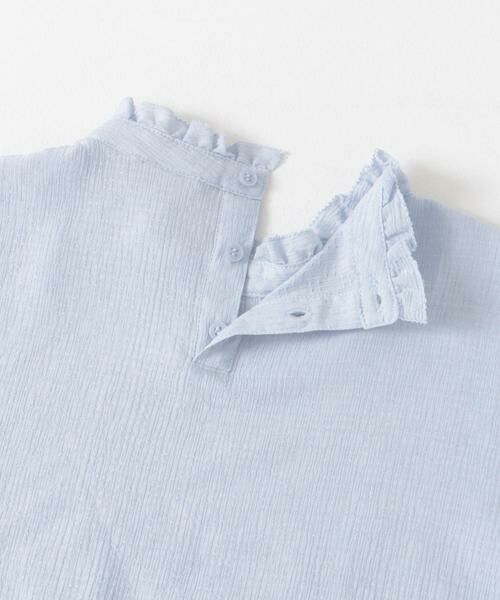 URBAN RESEARCH DOORS / アーバンリサーチ ドアーズ シャツ・ブラウス | ピンタックフリルスタンドカラーブラウス | 詳細16