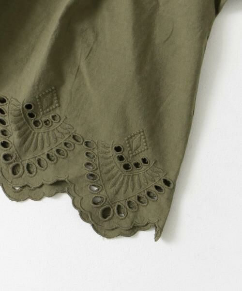 URBAN RESEARCH DOORS / アーバンリサーチ ドアーズ カーディガン・ボレロ | レース刺繍Vネックカーディガン | 詳細16