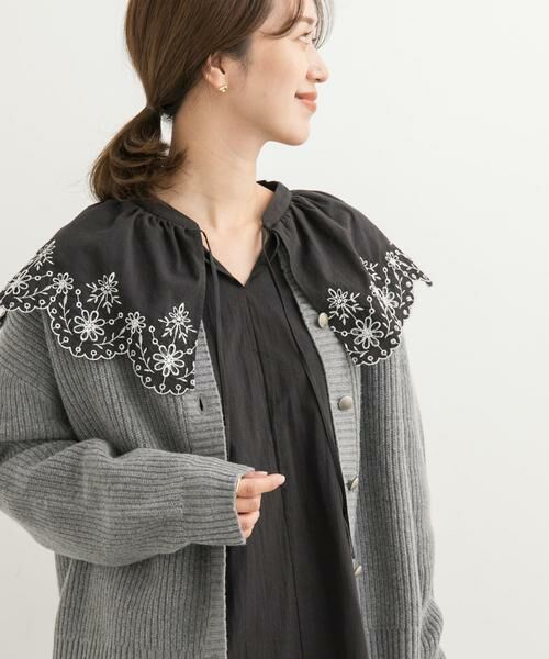 URBAN RESEARCH DOORS / アーバンリサーチ ドアーズ シャツ・ブラウス | レース刺繍ラッフルブラウス | 詳細24