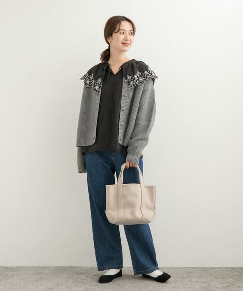 URBAN RESEARCH DOORS / アーバンリサーチ ドアーズ シャツ・ブラウス | レース刺繍ラッフルブラウス | 詳細26