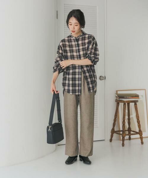 URBAN RESEARCH DOORS / アーバンリサーチ ドアーズ その他パンツ | ネップツィードイージーパンツ | 詳細11