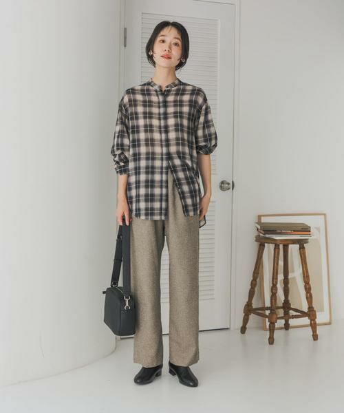 URBAN RESEARCH DOORS / アーバンリサーチ ドアーズ その他パンツ | ネップツィードイージーパンツ | 詳細12