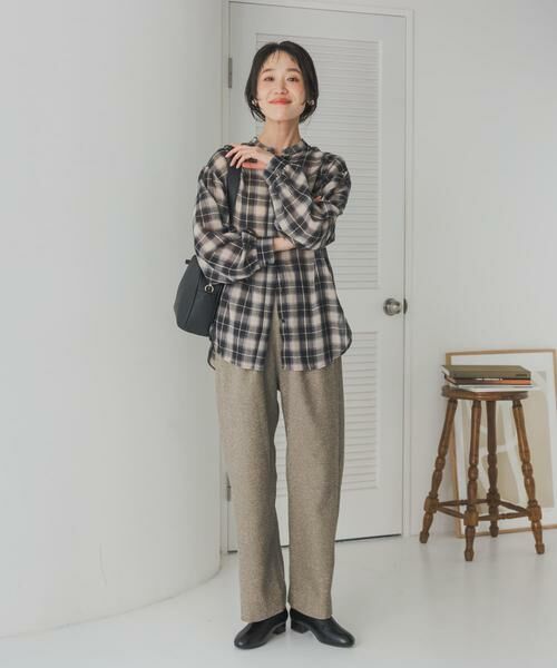 URBAN RESEARCH DOORS / アーバンリサーチ ドアーズ その他パンツ | ネップツィードイージーパンツ | 詳細13