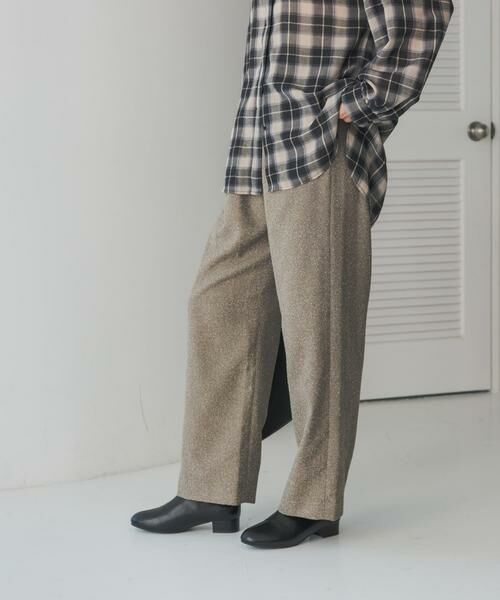 URBAN RESEARCH DOORS / アーバンリサーチ ドアーズ その他パンツ | ネップツィードイージーパンツ | 詳細8