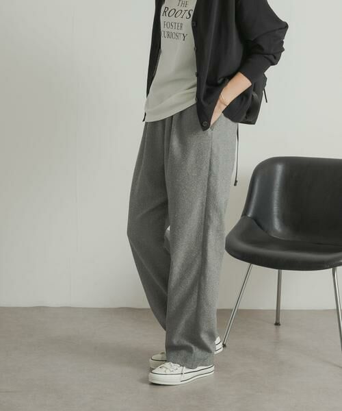 URBAN RESEARCH DOORS / アーバンリサーチ ドアーズ その他パンツ | ネップツィードイージーパンツ | 詳細22