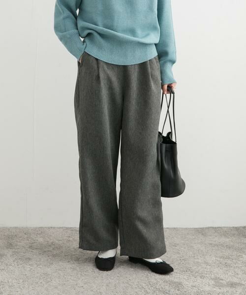 URBAN RESEARCH DOORS / アーバンリサーチ ドアーズ その他パンツ | メランジツイルイージーパンツ | 詳細14