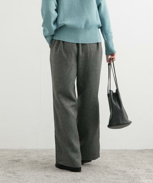 URBAN RESEARCH DOORS / アーバンリサーチ ドアーズ その他パンツ | メランジツイルイージーパンツ | 詳細17