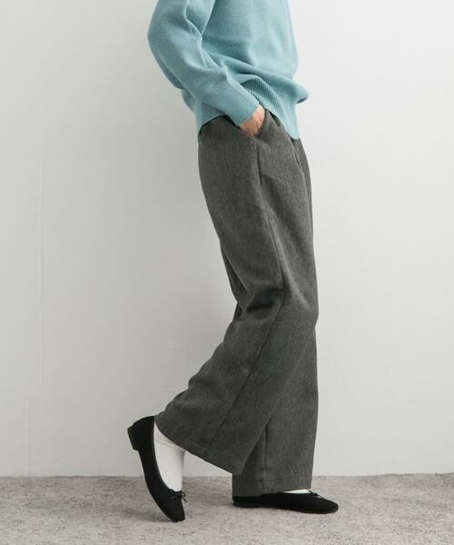 URBAN RESEARCH DOORS / アーバンリサーチ ドアーズ その他パンツ | メランジツイルイージーパンツ | 詳細18