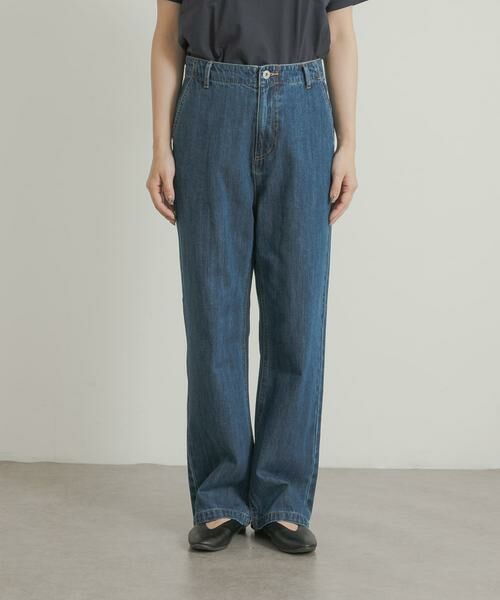 URBAN RESEARCH DOORS / アーバンリサーチ ドアーズ デニムパンツ | デニムワイドパンツ | 詳細20