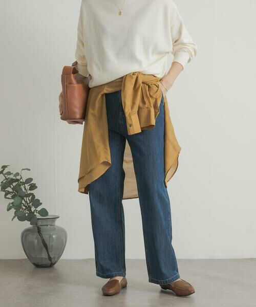 URBAN RESEARCH DOORS / アーバンリサーチ ドアーズ デニムパンツ | デニムワイドパンツ | 詳細6