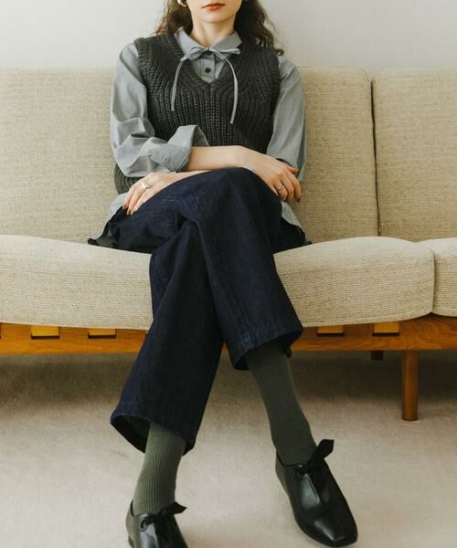 URBAN RESEARCH DOORS / アーバンリサーチ ドアーズ デニムパンツ | デニムワイドパンツ | 詳細26