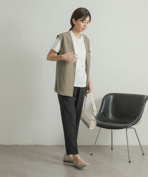 URBAN RESEARCH DOORS / アーバンリサーチ ドアーズ その他パンツ | ストレッチテーパードイージーパンツ | 詳細20