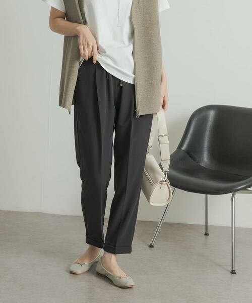URBAN RESEARCH DOORS / アーバンリサーチ ドアーズ その他パンツ | ストレッチテーパードイージーパンツ | 詳細13