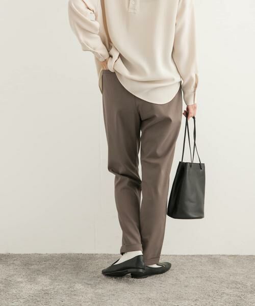 URBAN RESEARCH DOORS / アーバンリサーチ ドアーズ その他パンツ | ツイルストレッチテーパードイージーパンツ | 詳細4