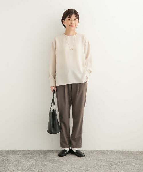 URBAN RESEARCH DOORS / アーバンリサーチ ドアーズ その他パンツ | ツイルストレッチテーパードイージーパンツ | 詳細9