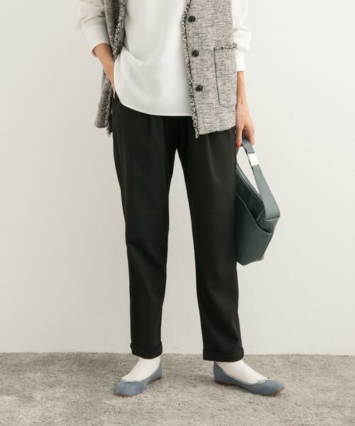 URBAN RESEARCH DOORS / アーバンリサーチ ドアーズ その他パンツ | ツイルストレッチテーパードイージーパンツ | 詳細14