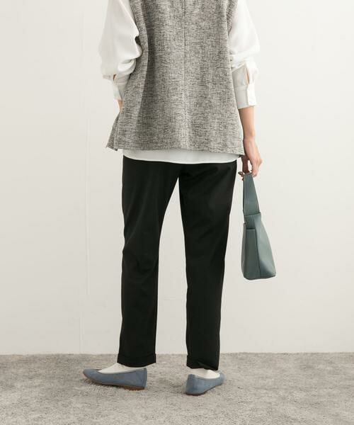URBAN RESEARCH DOORS / アーバンリサーチ ドアーズ その他パンツ | ツイルストレッチテーパードイージーパンツ | 詳細17
