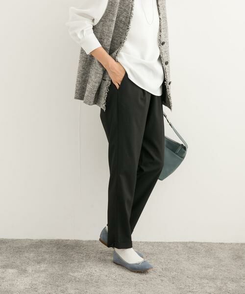 URBAN RESEARCH DOORS / アーバンリサーチ ドアーズ その他パンツ | ツイルストレッチテーパードイージーパンツ | 詳細19