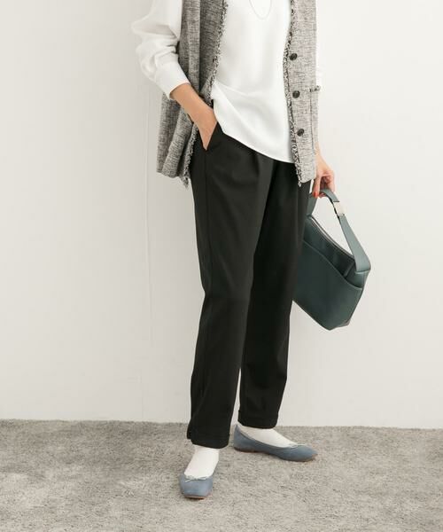 URBAN RESEARCH DOORS / アーバンリサーチ ドアーズ その他パンツ | ツイルストレッチテーパードイージーパンツ | 詳細20