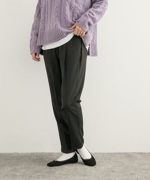 URBAN RESEARCH DOORS / アーバンリサーチ ドアーズ その他パンツ | ツイルストレッチテーパードイージーパンツ | 詳細29