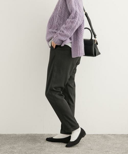 URBAN RESEARCH DOORS / アーバンリサーチ ドアーズ その他パンツ | ツイルストレッチテーパードイージーパンツ | 詳細30