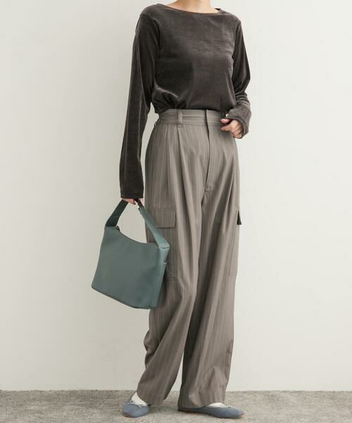 URBAN RESEARCH DOORS / アーバンリサーチ ドアーズ その他パンツ | ピンストライプカーゴパンツ | 詳細11