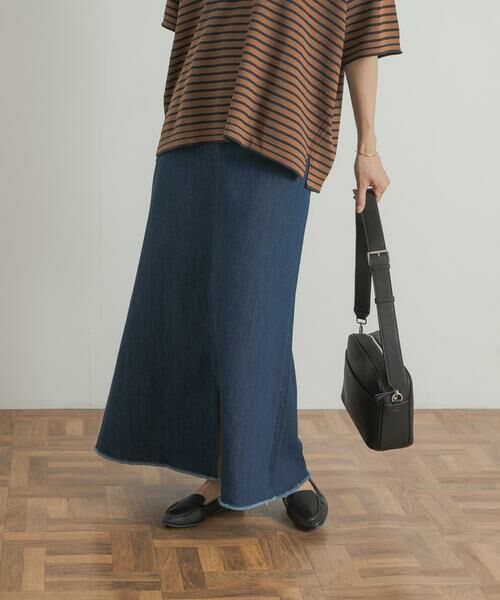 URBAN RESEARCH DOORS / アーバンリサーチ ドアーズ スカート | Denim Flare Skirt | 詳細11