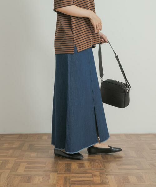 URBAN RESEARCH DOORS / アーバンリサーチ ドアーズ スカート | Denim Flare Skirt | 詳細14