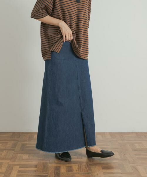 URBAN RESEARCH DOORS / アーバンリサーチ ドアーズ スカート | Denim Flare Skirt | 詳細15