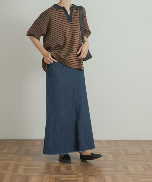 URBAN RESEARCH DOORS / アーバンリサーチ ドアーズ スカート | Denim Flare Skirt | 詳細16