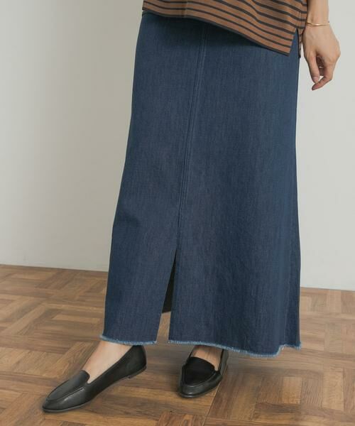 URBAN RESEARCH DOORS / アーバンリサーチ ドアーズ スカート | Denim Flare Skirt | 詳細17