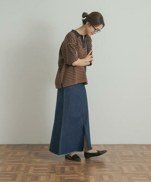 URBAN RESEARCH DOORS / アーバンリサーチ ドアーズ スカート | Denim Flare Skirt | 詳細20