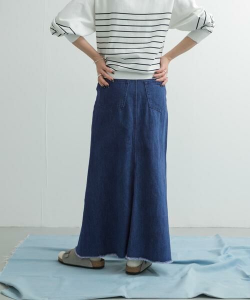 URBAN RESEARCH DOORS / アーバンリサーチ ドアーズ スカート | Denim Flare Skirt | 詳細5